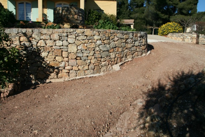 Restanque arrondie